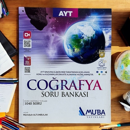 Ayt Coğrafya Soru Bankası Muba Yayınları