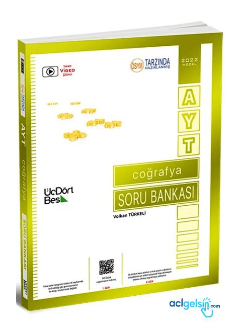 Ayt Coğrafya Soru Bankası Üç Dört Beş Yayınları