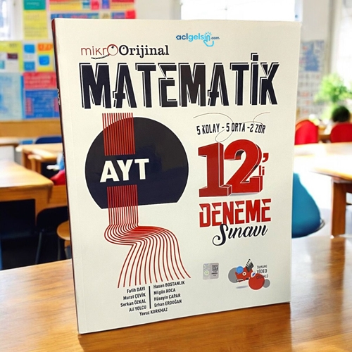Ayt Deneme 12 Li Matematik Orijinal Yayınları