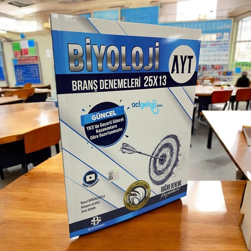 Ayt Deneme 25 Li Biyoloji Bilgi Sarmal Yayınları