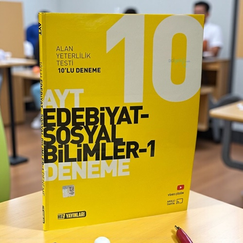 Ayt Edebiyat Sosyal Bilimler 1 Deneme
