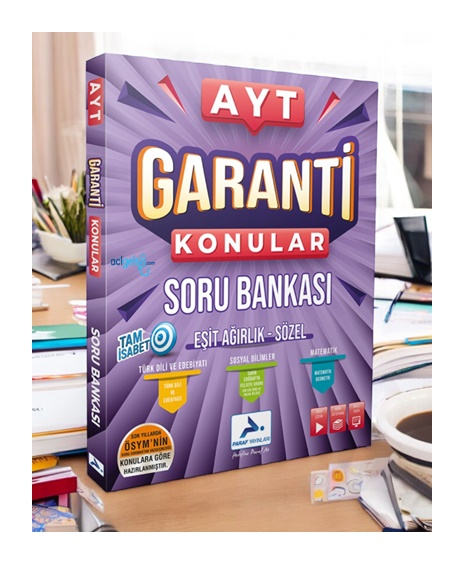 Ayt Eşitağırlık - Sözel Garanti Konular Soru Bankası