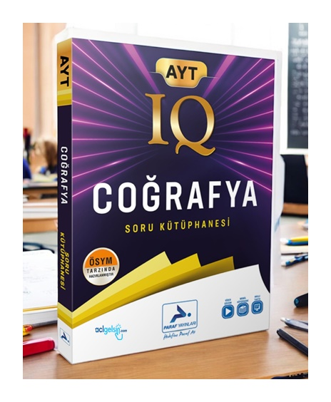Ayt Iq Coğrafya Soru Kütüphanesi Paraf Yayınları
