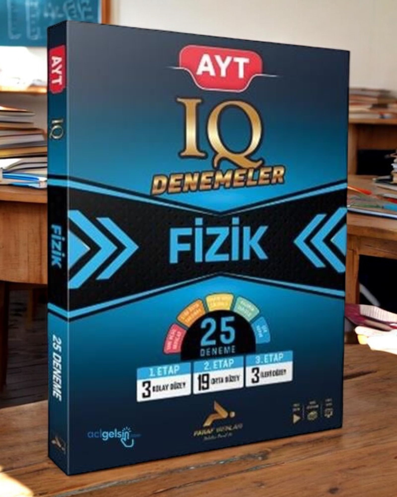 Ayt Iq Fizik 25 Branş Denemesi Paraf Yayınları