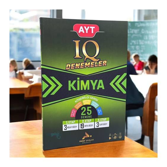 Ayt Iq Kimya 25 Branş Denemesi Paraf Yayınları