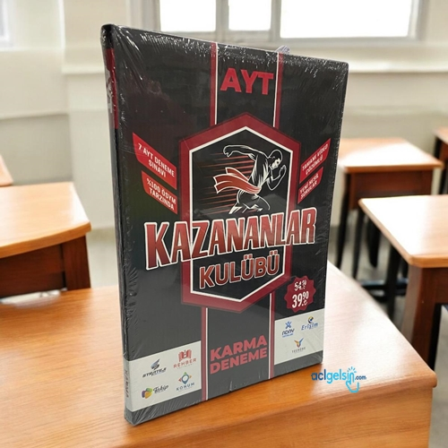 Ayt Karma Deneme Kazananlar Kulübü 7 Video Çözümlü Paraf Yayınları
