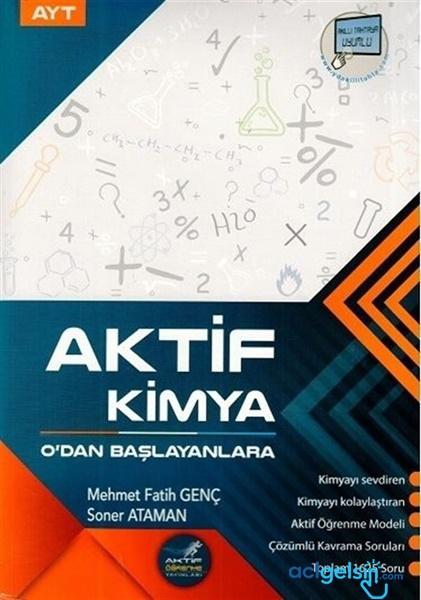 Ayt Kimya 0 Dan Başlayanlara Aktif Öğrenme Yayınları