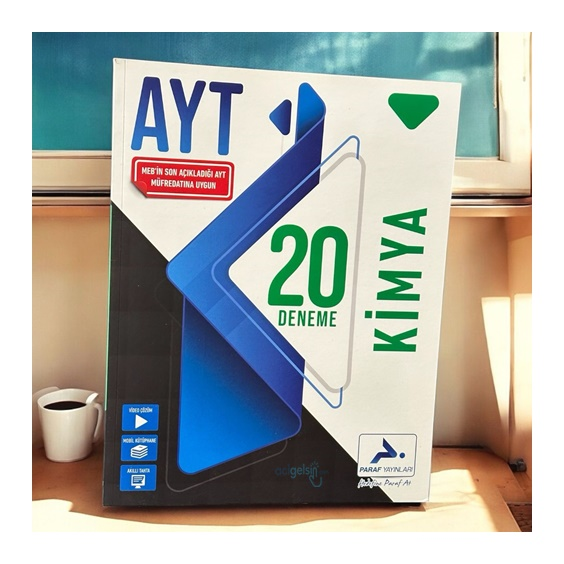 Ayt Kimya 20 Li Deneme Paraf Yayınları