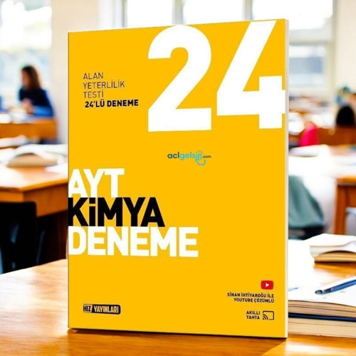 Ayt Kimya 24'lü Deneme Hız Yayınları