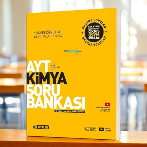 Ayt Kimya Soru Bankası Hız Yayınları