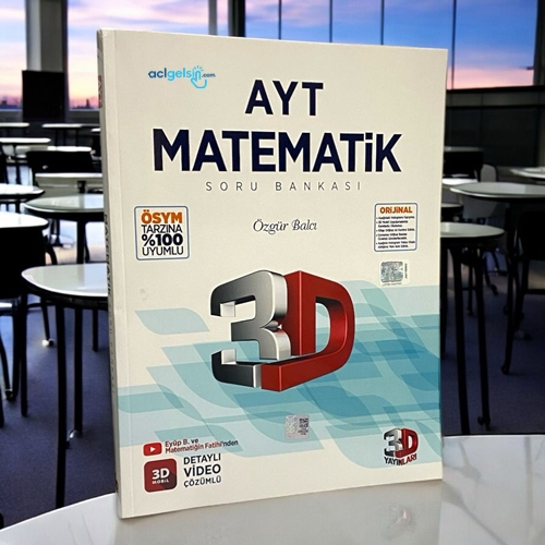 Ayt Matematik Tamamı Video Çözümlü Soru Bankası 3d Yayınları