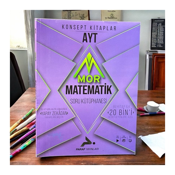 Ayt Mor Matematik Soru Kütüphanesi Paraf Yayınları