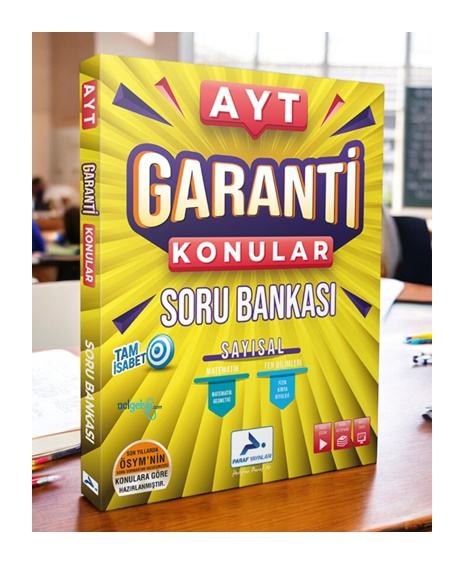 Ayt Sayısal Garanti Konular Soru Bankası Paraf Yayınları