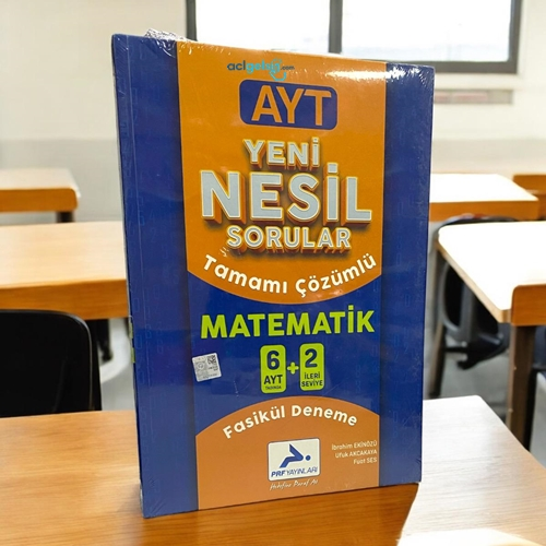 Ayt Yeni Nesil Çözümlü Matematik Fasikül Deneme 6+2 Paraf Yayınları