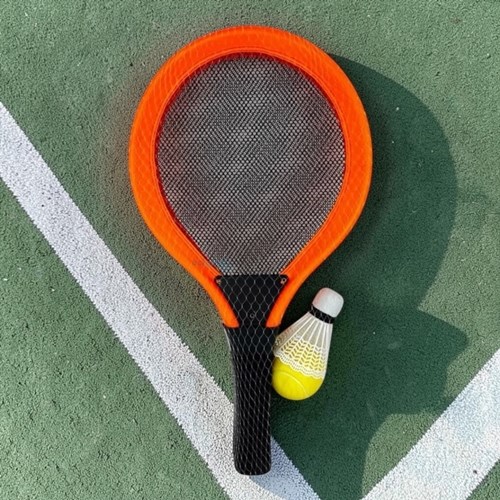 Badminton Seti İki Raket Ve Top