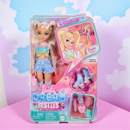 Barbie Dream Besties Paten Partisi Malibu Bebek Ve Aksesuarları