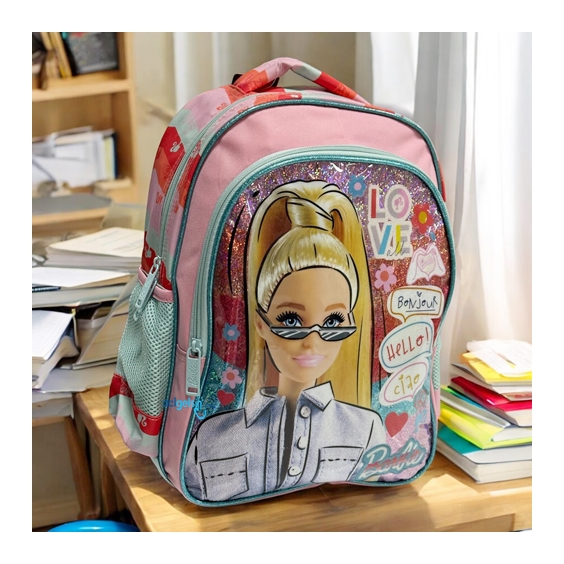 Barbie Lisanslı İlkokul Çantası Due Love All
