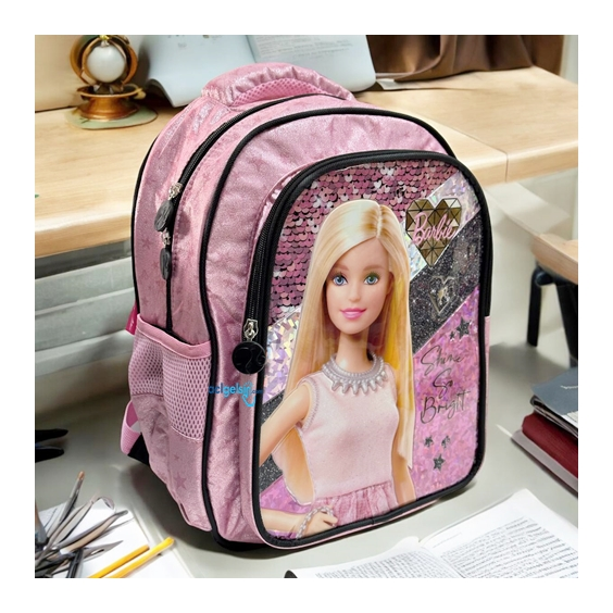 Barbie Lisanslı Okul Çantası 2672*15