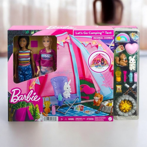 Barbie Malibu Ve Brooklyn Kampta Oyun Seti