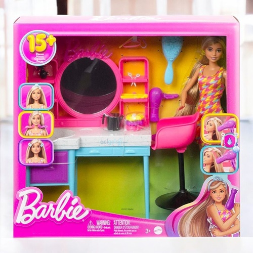 Barbie Muhteşem Kuaför Oyun Seti