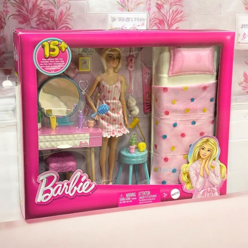Barbie'nin Yatak Odası Oyun Seti