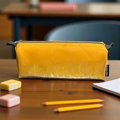 B&d Class Suni Deri Tek Gözlü Kalem Çantası Büyük