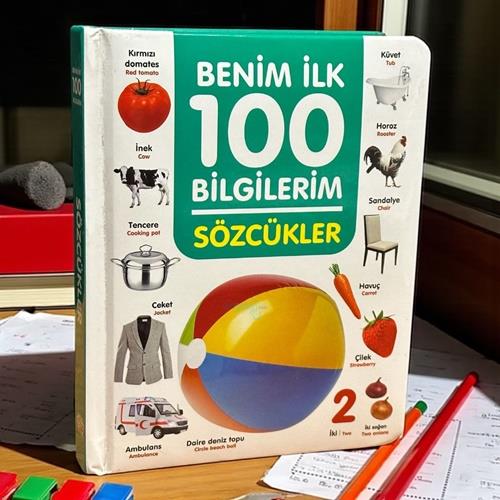 Benim İlk 100 Bilgilerim Sözcükler - 06 Yaş Yayınları