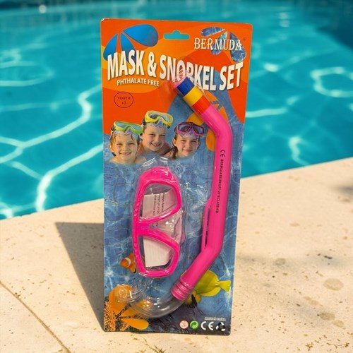 Bermuda Çocuk Maske Ve Şnorkel Set