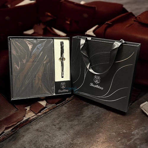Beşiktaş Lisanslı Premium Defter Ve Kalem Seti