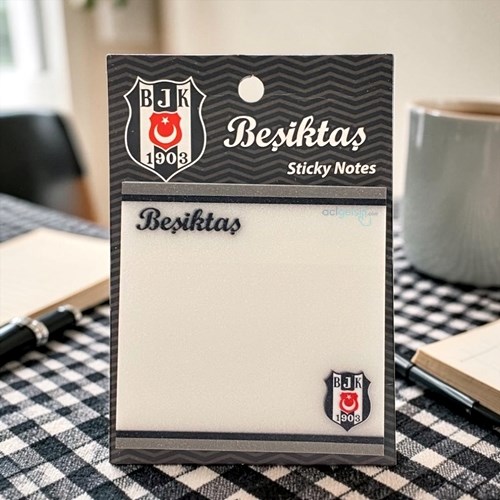 Beşiktaş Şeffaf Yapışkanlı Not Kağıdı 50 Yaprak 75x75 Mm