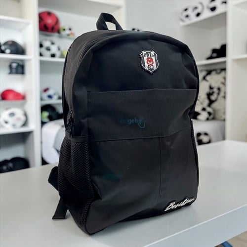 Beşiktaş Siyah Sırt Çantası 26309