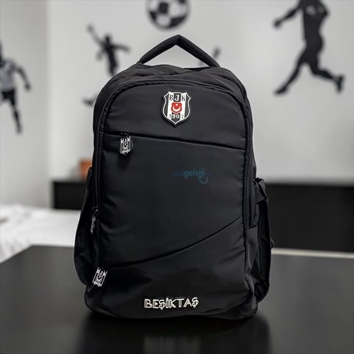 Beşiktaş Siyah Sırt Çantası 26341