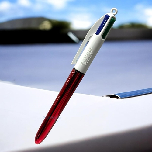 Bic Colours Fashıon Tükenmez Kalem 4lü Renk Metalik Kırmızı