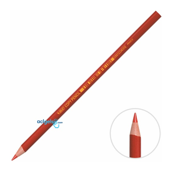 Bic Evolution Kırmızı Kopya Kalemi Set 12 Li