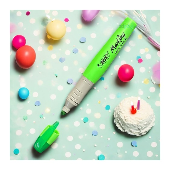 Bic Fosforlu Kalem Brite Liner Xl Yeşil