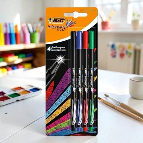 Bic İntensity Fine 4 Lü Blister Klasik 942082