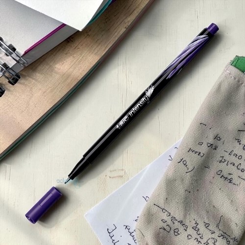 Bic Intensity Fineliner Kalem İnce Uç Mor