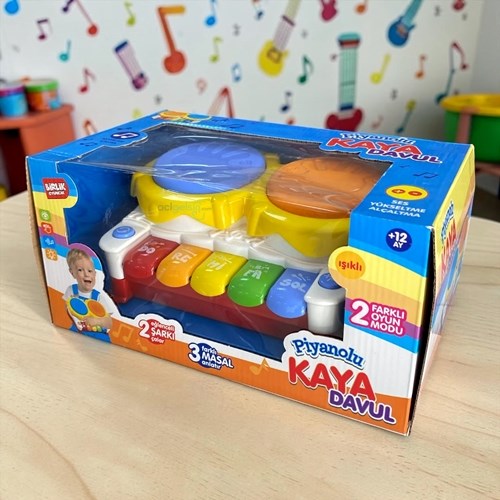 Birlik İkili Kaya Pilli Davul Set