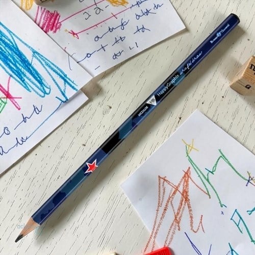 Bruno Visconti Kurşun Kalem Happygraphix Mavi Kamuflaj