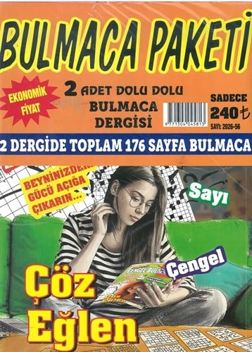 Bulmaca Paketi Bulmaca Dergisi 2026/56