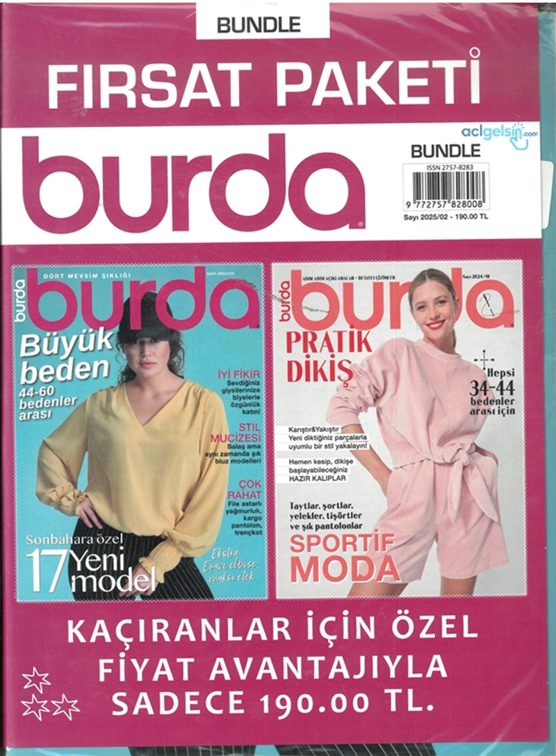 Burda Bundle Fırsat Paketi 2025-02