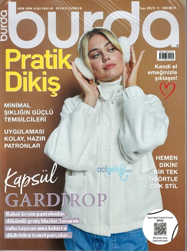 Burda Pratik Dikiş Dergisi 2025/04
