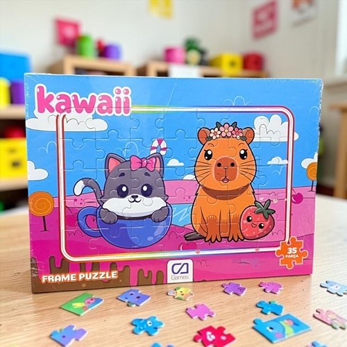 Ca Games Kawaıı Puzzle Frame 35 Parça
