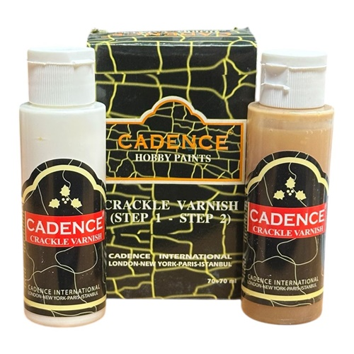 Cadence Crocodil Crackle İki Aşamalı Resim Çatlatma Şeffaf