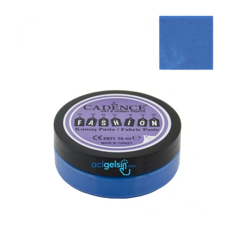 Cadence Fashıon Kumaş Pasta Opak Fp-09 Royal Mavi 50ml