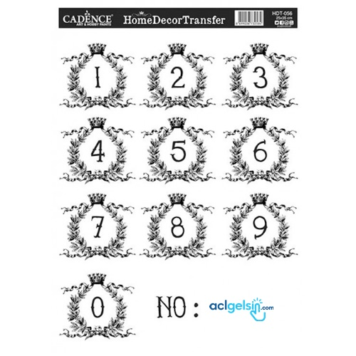 Cadence Home Decor Hazır Transfer 25x35 Cm Hdt-056