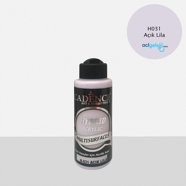 Cadence Hybrıd Akrilik Boya Açık Lila 120ml H-031