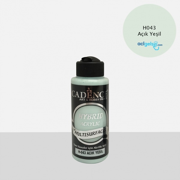 Cadence Hybrıd Akrilik Boya Açık Yeşil 120ml H-043