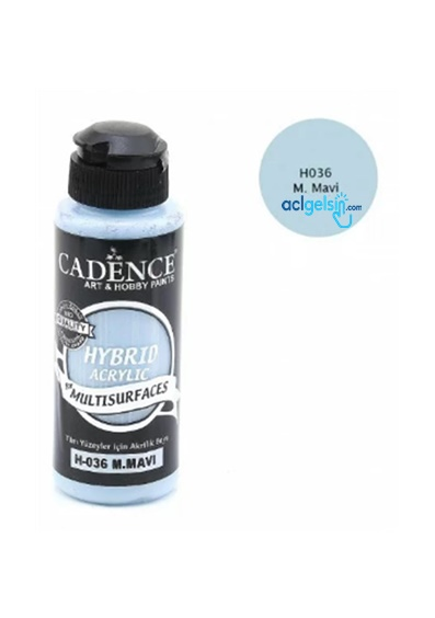 Cadence Hybrıd Akrilik Boya M. Mavi 120 Ml H-036