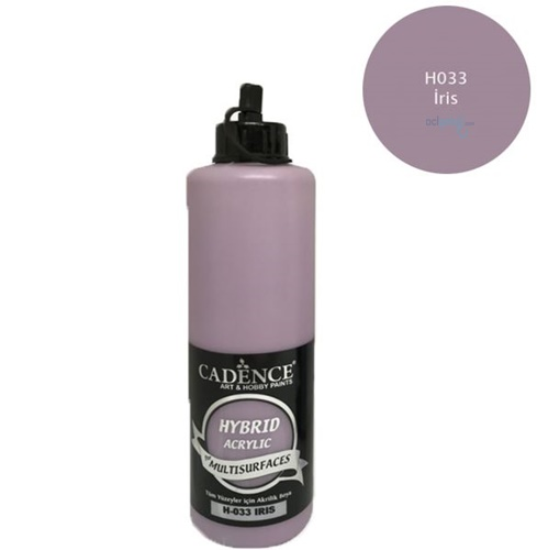 Cadence Hybrıd Akrilik Multisurfaces 500 Ml H-33 Iris